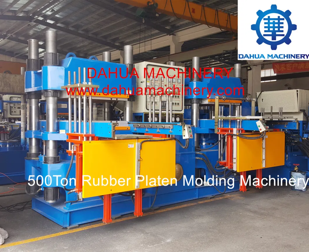 Automatic Silicone Rubber Vulcanizing Molding Compression Plate Heat Hydraulic Press Vulcanizer Machine with CE Certificate