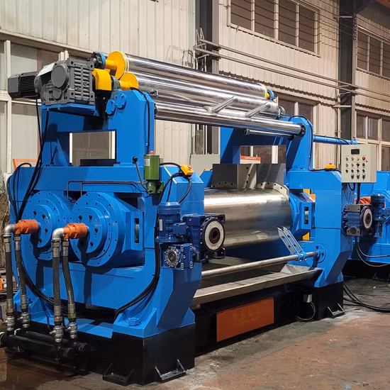 Moinho de mistura de borracha tipo aberto de 22 polegadas